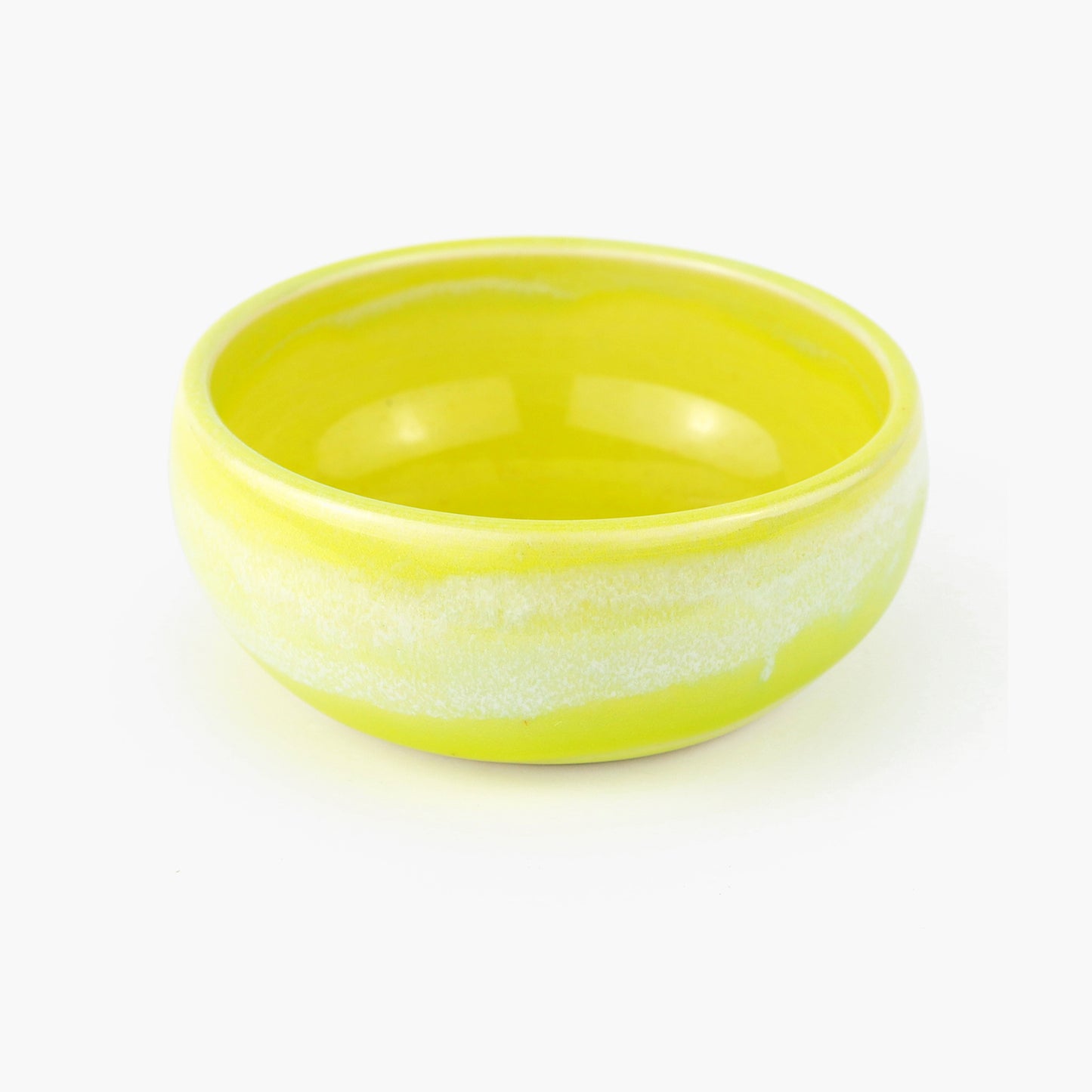 Bubble Dip Bowl in Lemon Semi-Porcelain