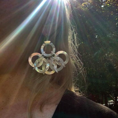 Lindsay MacDonald Optics 1 Mother of Pearl Earrings