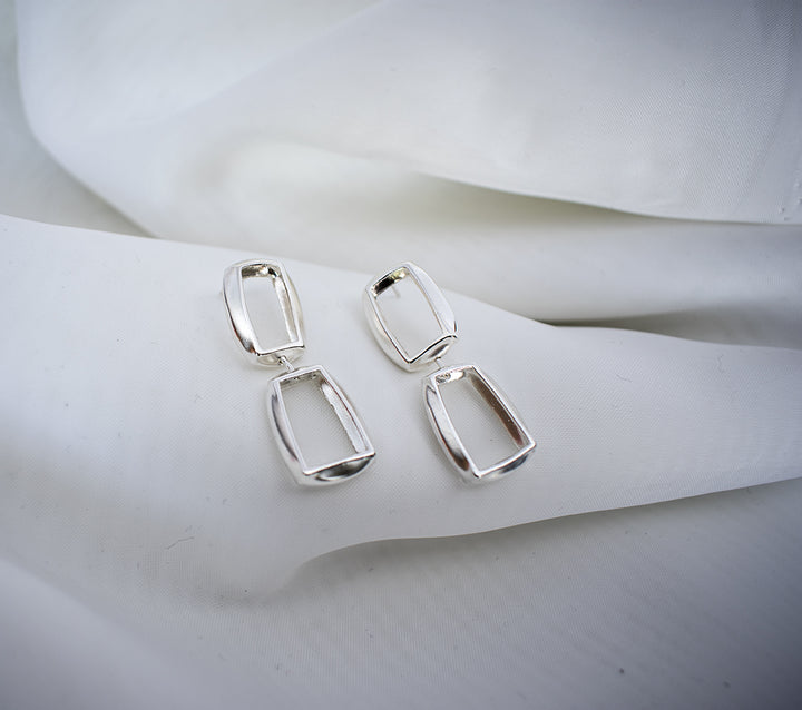 Sterling silver XANO earrings by Kim Paquet