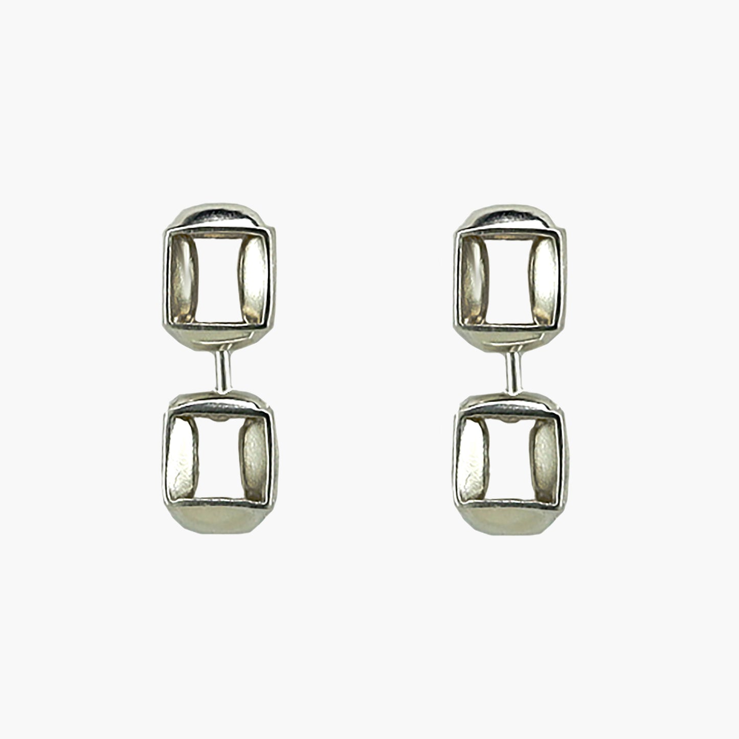 Sterling silver RUDO earrings by Kim Paquet