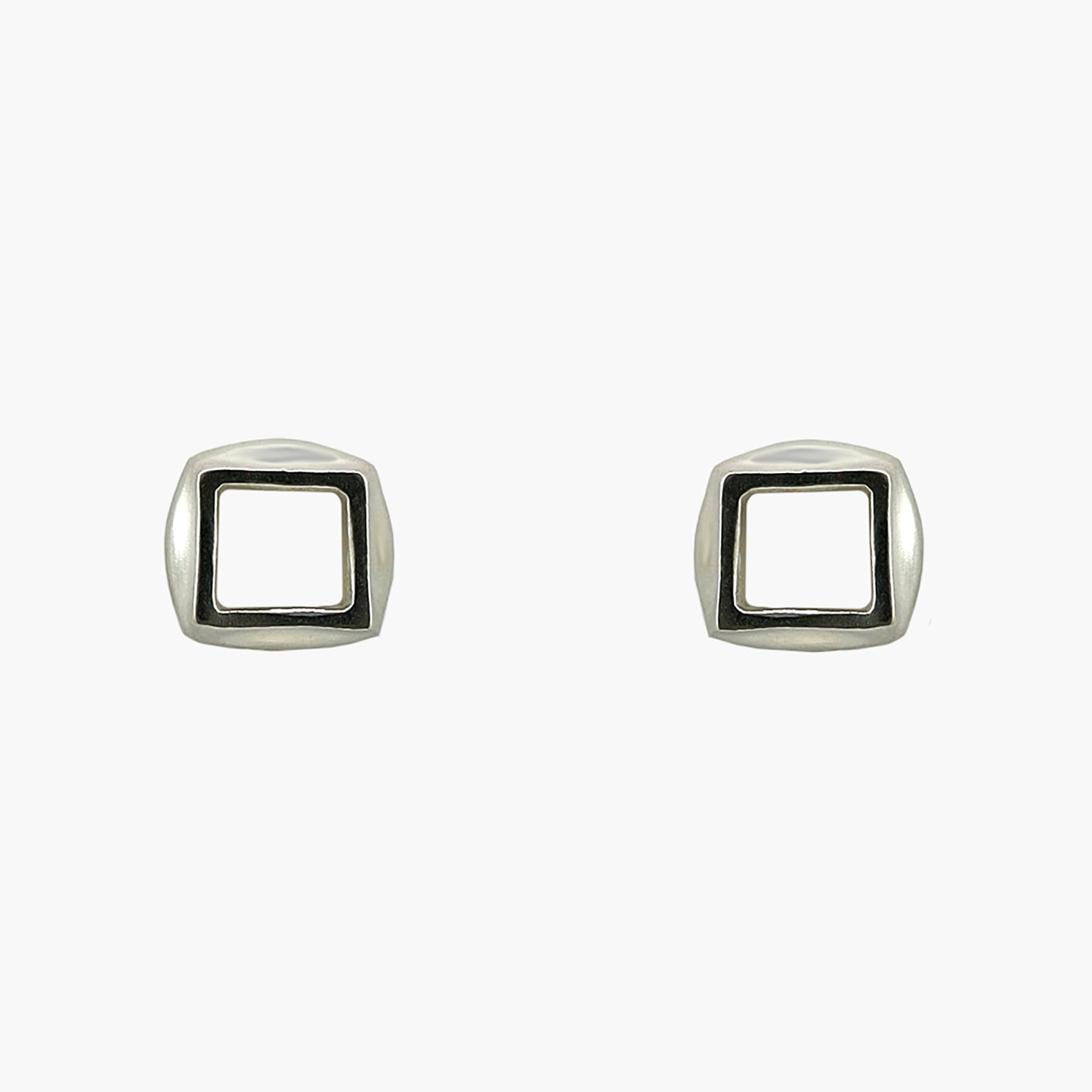 Sterling silver MANO earrings by Kim Paquet
