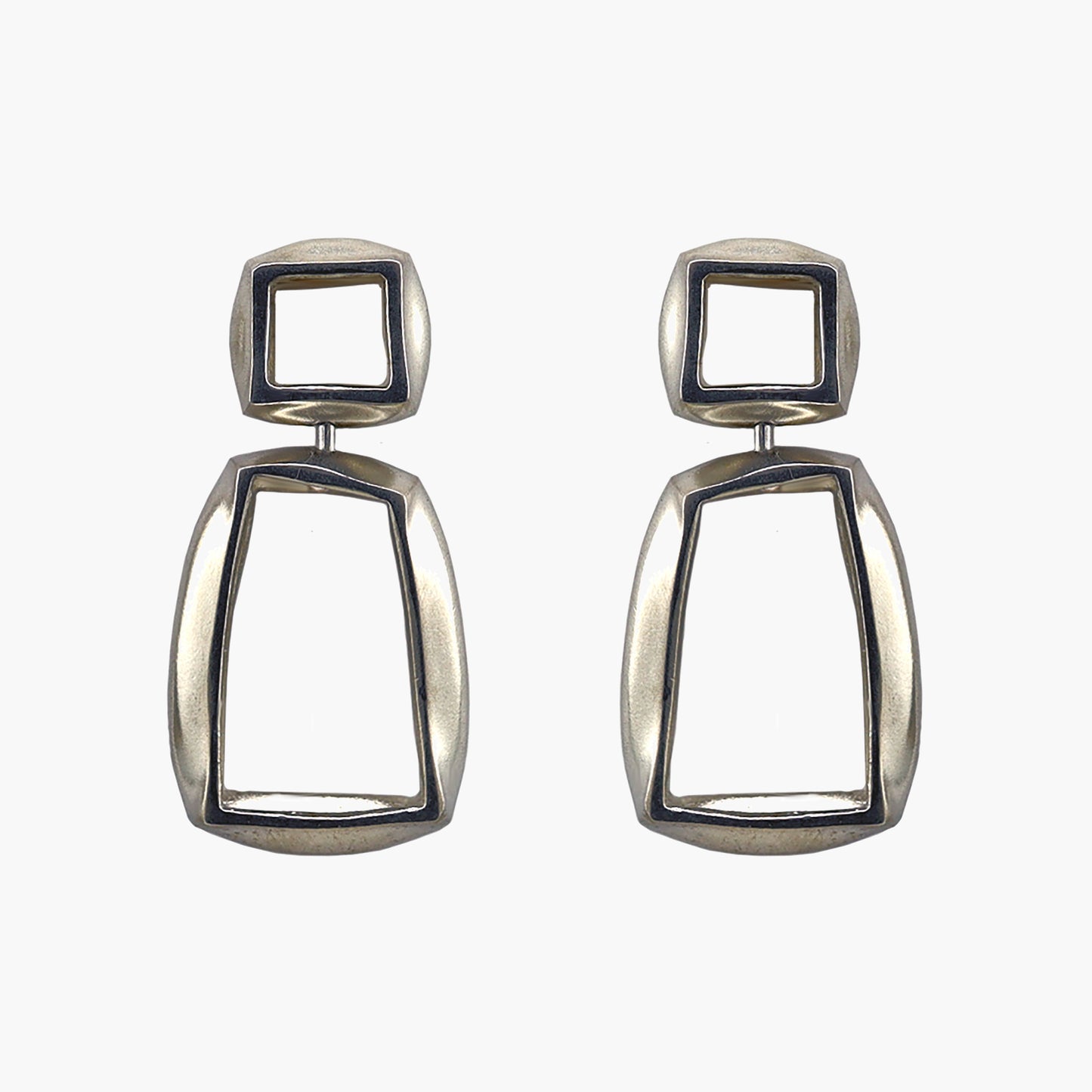 Sterling silver HANO earrings by Kim Paquet