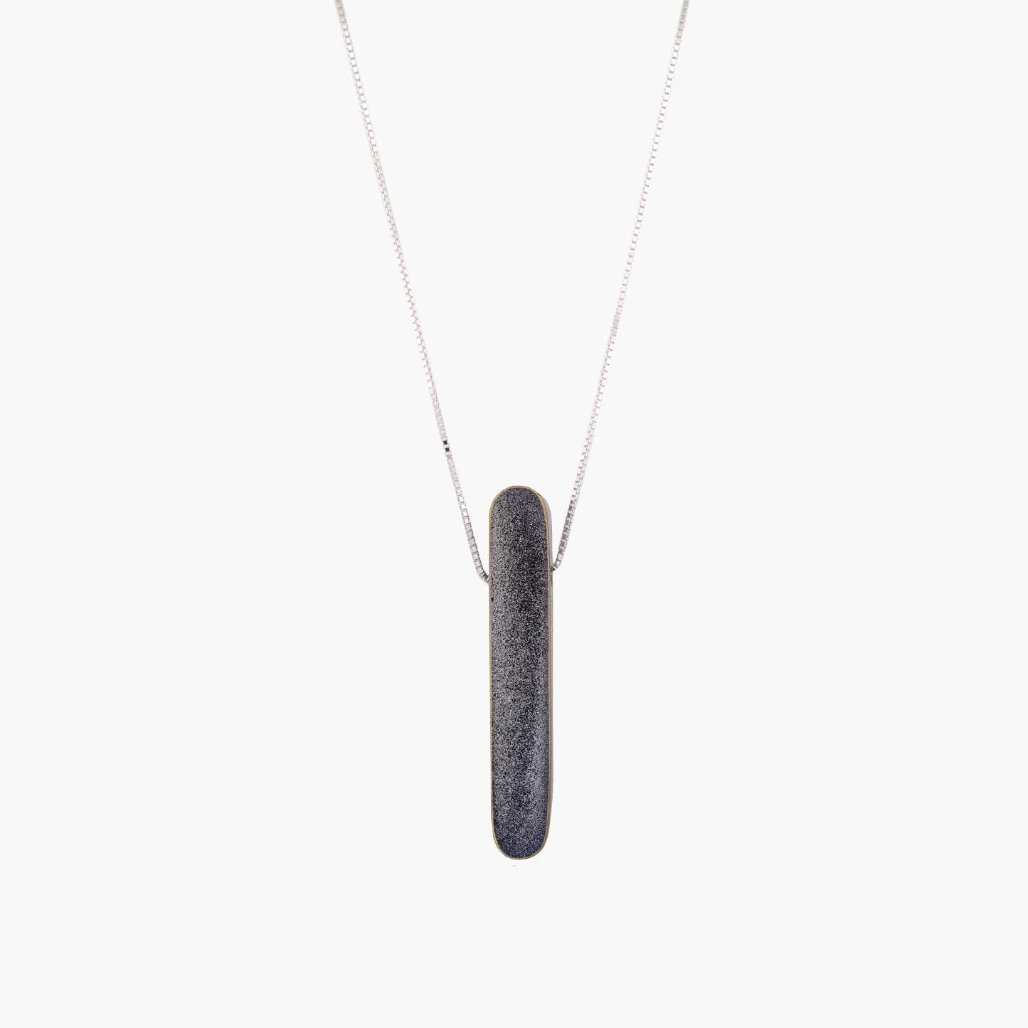 Long Rounded Component necklace