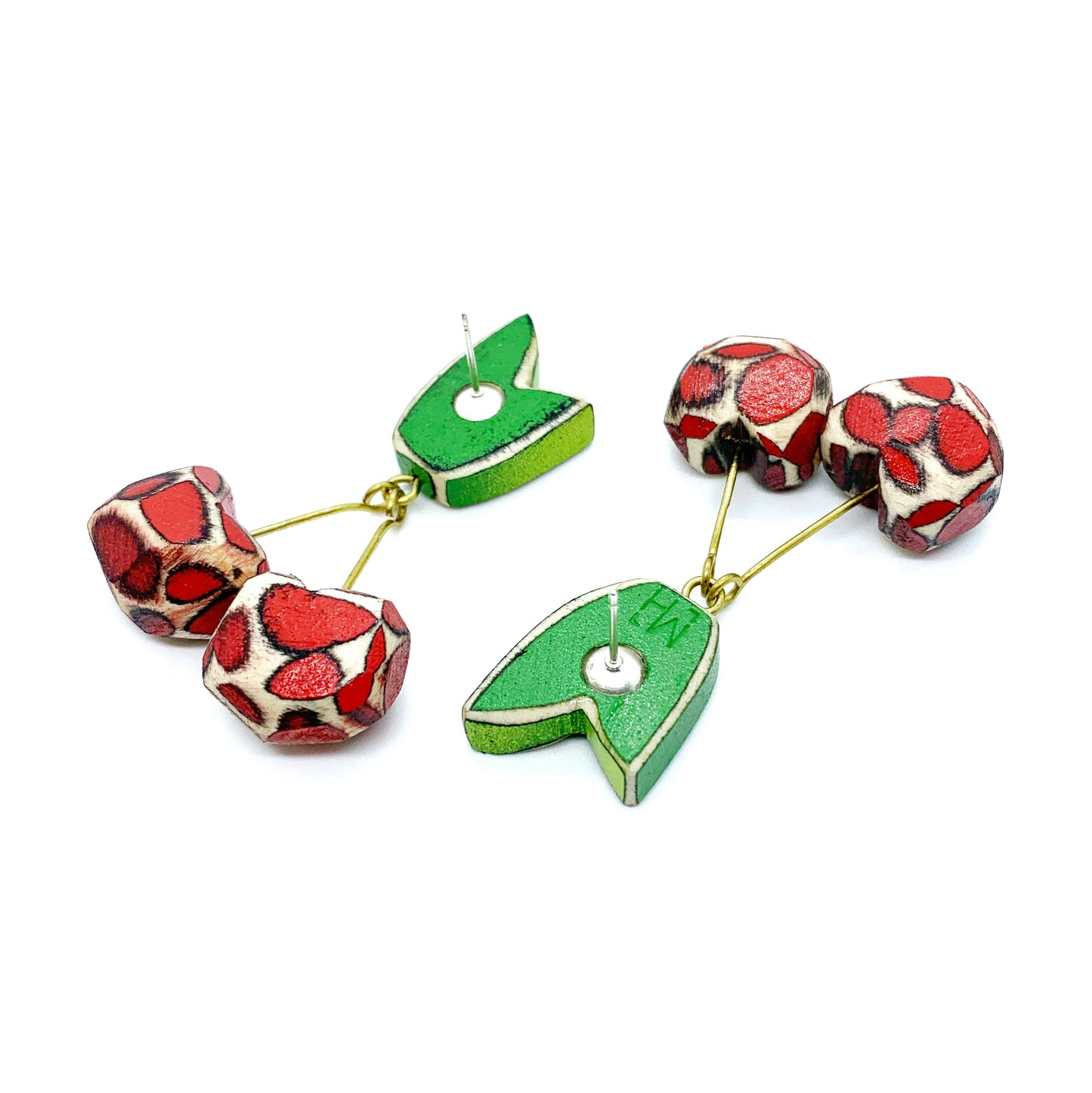 Super Duper Cherry earrings